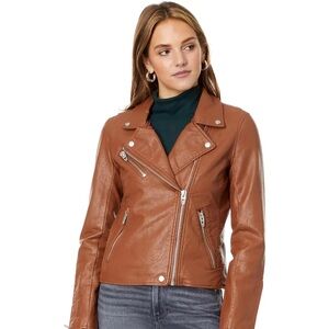 BLANK NYC Faux Leather Moto Jacket